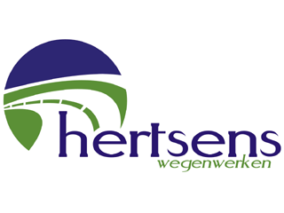Logo Hertsens Wegenwerken N.V. Burcht