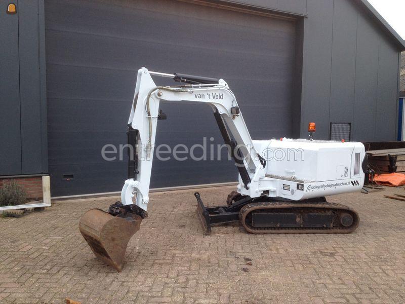 Radiografische graafmachine