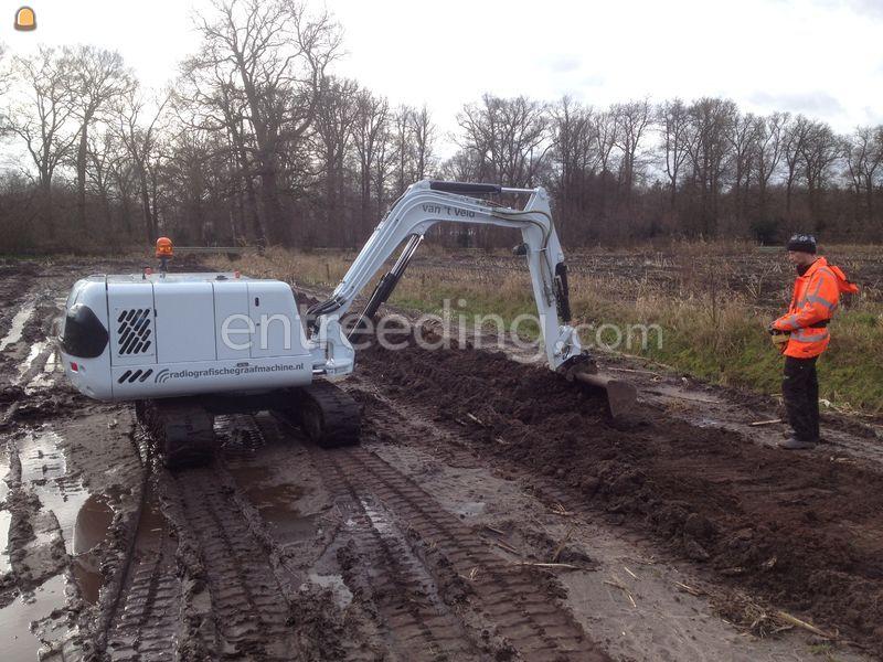 Radiografische graafmachine