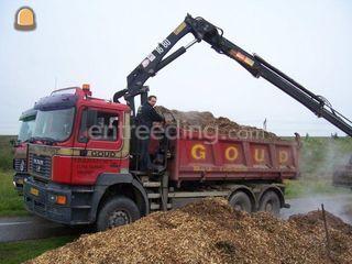 MAN 6x6 + laadkraan Omgeving Goes