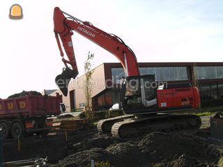 Hitachi zaxis 250 LC Omgeving Goes