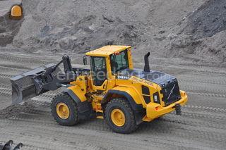 Volvo L110H met GPS Omgeving De Drechtsteden