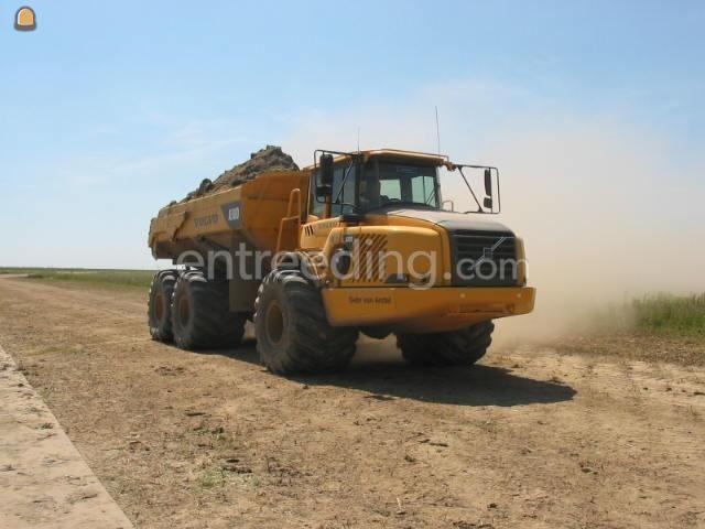 Volvo A30E op brede banden 1000/65 R25