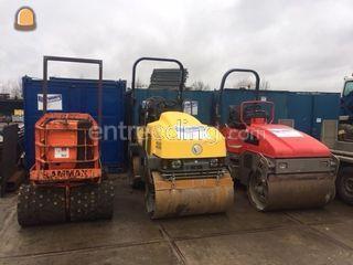 Bomag  trilwals 2,7 ton Omgeving Kamerik