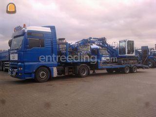 MAN + 2 assige oplegger Omgeving Lisse