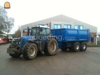 Fendt 818 + baggerkipper Omgeving Lisse