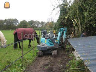 Kobelco SK09 Omgeving Lochem