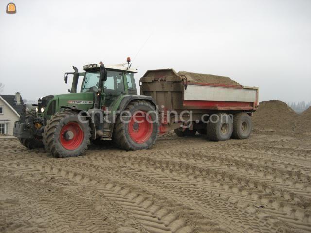 Fendt 820 + Beco 15m3+kleppen