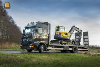 Volvo ECR 88D Omgeving Wijk bij Duurstede