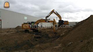 Caterpillar 323E Omgeving Beverwijk