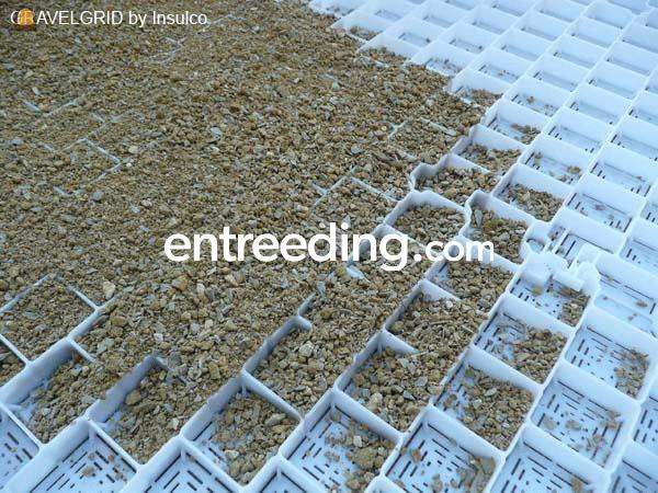 Gravelgrid grindplaat