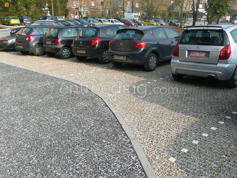 Gravelgrid grindplaat