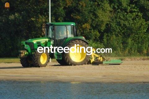 John Deere + strand-/baggersleep