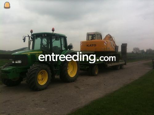 John Deere + dieplader