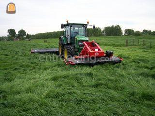 John Deere 5820 + achter-... Omgeving Zoetermeer