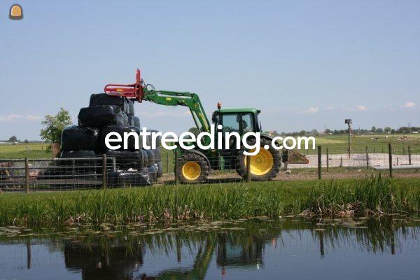 Trekker+voorlader+balenklem