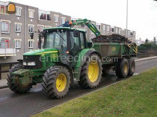 John Deere 6220 + kipper Omgeving Zoetermeer