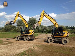 JCB JS 145W Omgeving Culemborg
