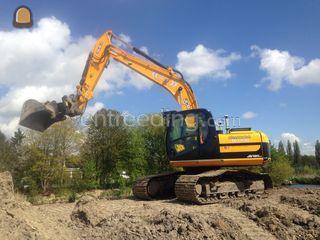 JCB 190 LC GPS Omgeving Culemborg