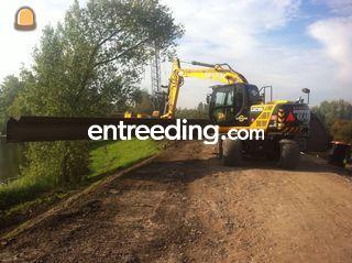 JCB JS 145 W Omgeving Culemborg