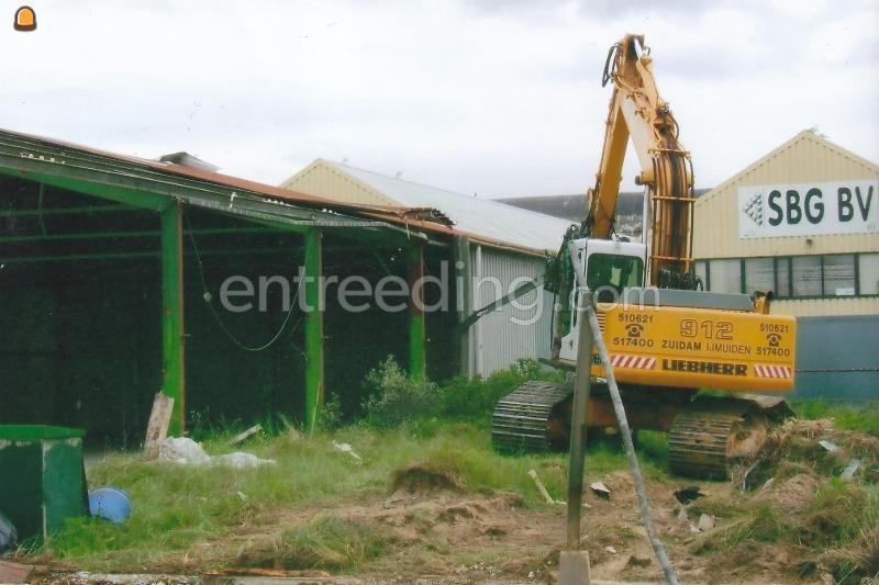 Aannemer van sloopwerken