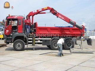 MAN Kraanwagens 6x6 Omgeving Ijmuiden/Beverwijk