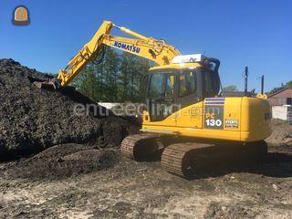 Komatsu pc 130-7+ GPS Omgeving Hilversum