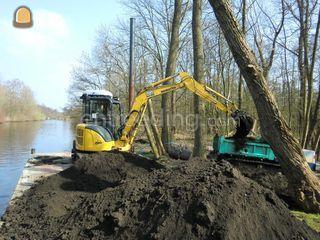 Komatsu PC 50 MR Omgeving Hilversum