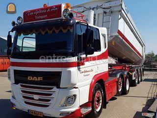 Daf CF euro 6 trailer Omgeving Schagen