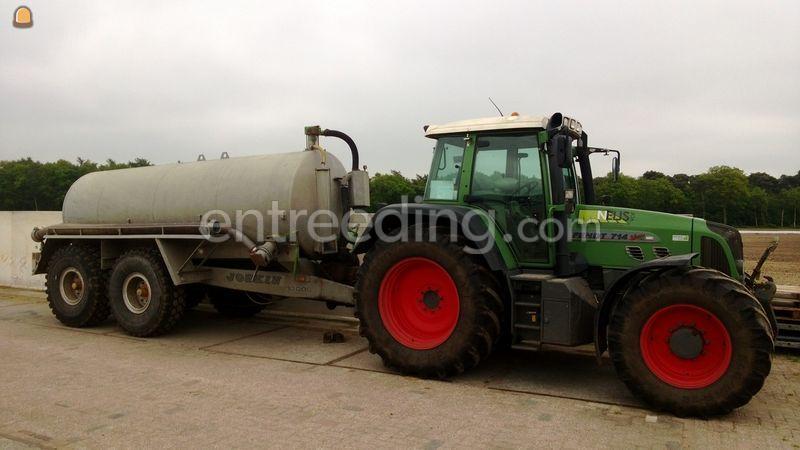 Trekker + waterwagen