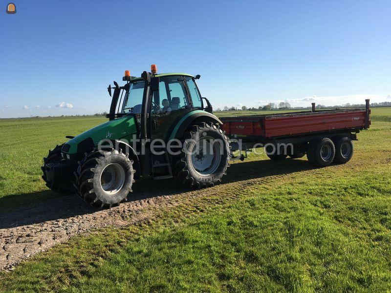 Deutz + 3 zijdige kipper 12 ton