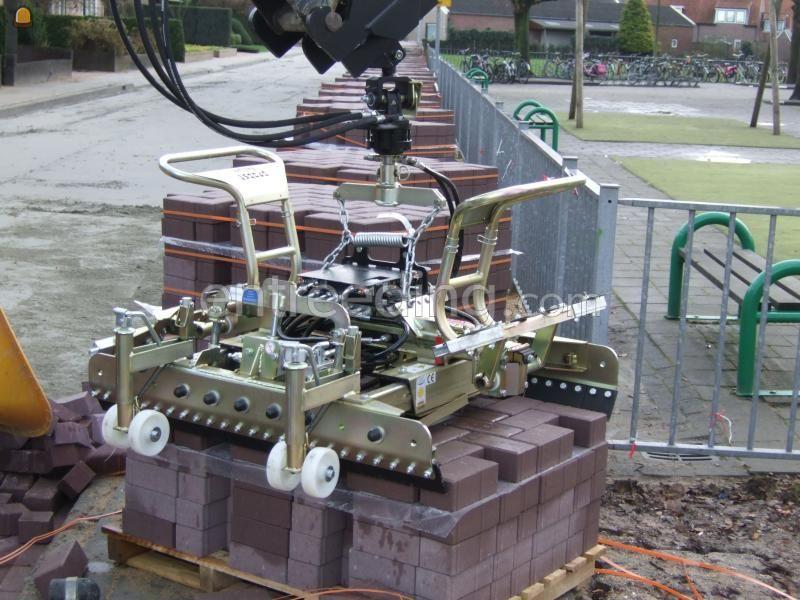 Graafmachine met probstklem