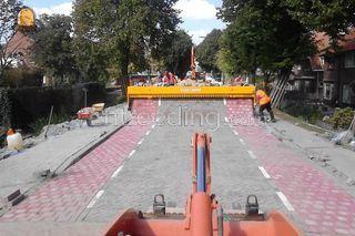 machinaal bestraten Omgeving Gouda