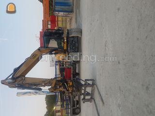 CAT  M316D +dks met grijp... Omgeving De Drechtsteden