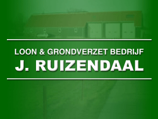 Logo J. Ruizendaal  Loon- en Grondverzetbedrijf Naarden