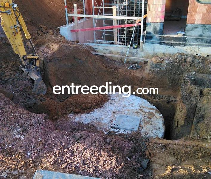 Putten plaatsen, riolering