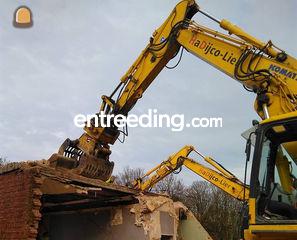 afbraakwerken, sloopwerke... Omgeving Antwerpen