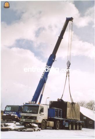 Levering van beton putten