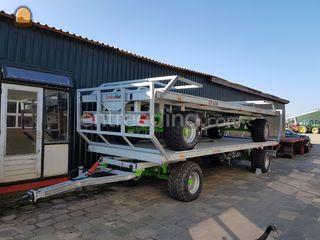 Platte wagen Omgeving Leiden