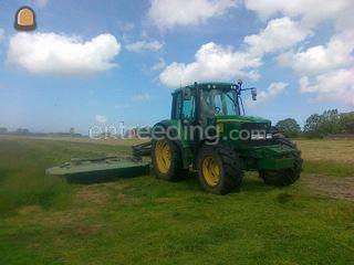 Trekker met Maaier Omgeving Leiden