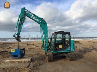 Kobelco  8,5 ton Omgeving Leiden