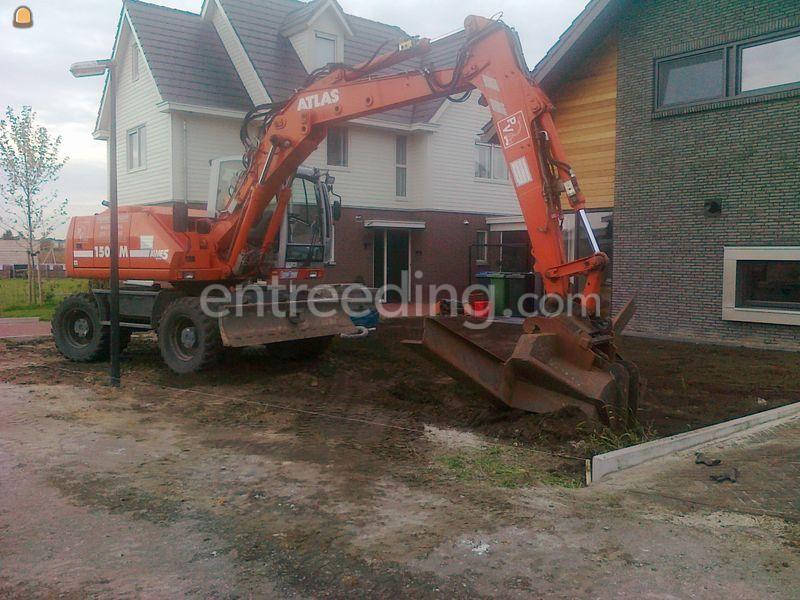 Grondwerken met Atlas 1505