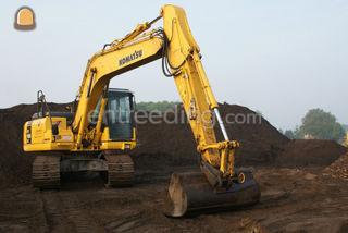 Komatsu PC160 Omgeving Roosendaal