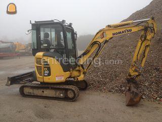 Komatsu PC30 MR-3 Omgeving Roosendaal