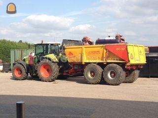 Claas Arion 640+Mullié G... Omgeving Roosendaal