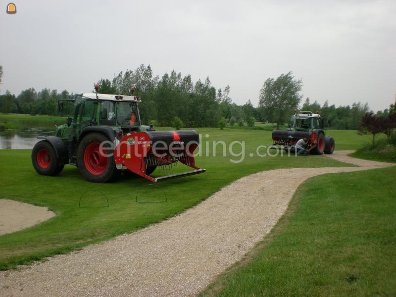 Fendt412 met verti-drain 7626
