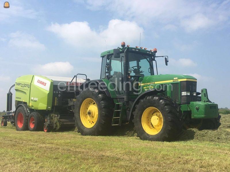 JD + ronde balen pers