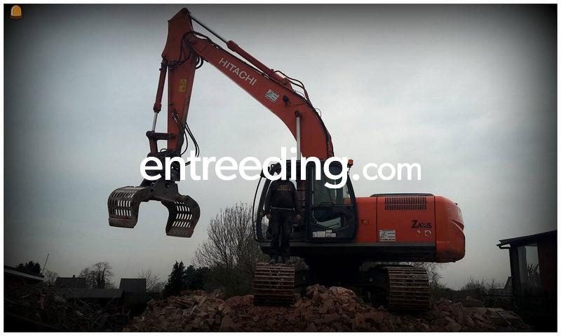 Sloop- en afbraakwerken, uitbreken verhardingen