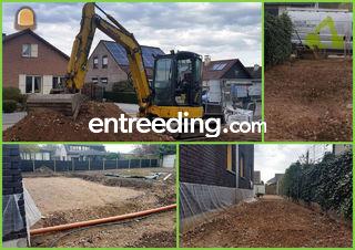 machinale tuinaaleg Omgeving Herentals, Turnhout