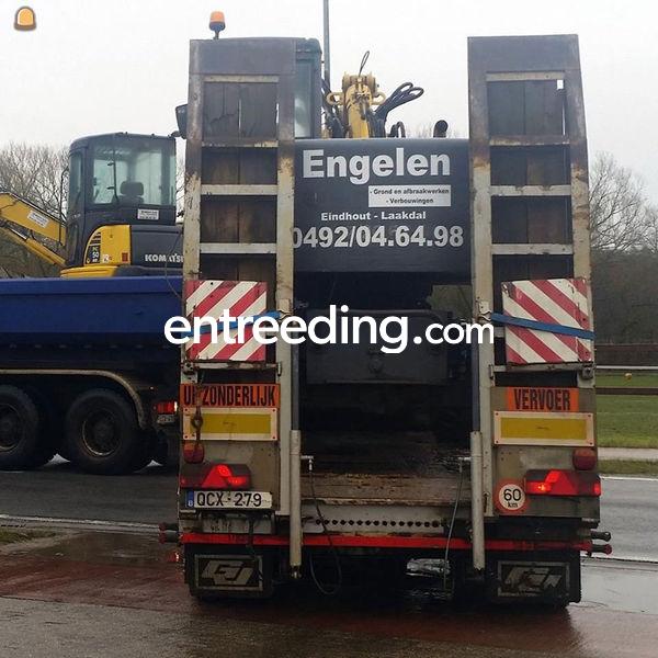 Dieplader voor transport machines